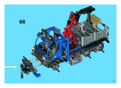 LEGO 8273 instructions page 43 – build guide