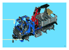 LEGO 8273 instructions page 45 – build guide