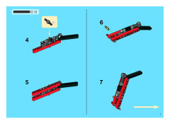 LEGO 8273 instructions page 7 – build guide