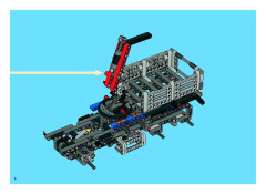 LEGO 8273 instructions page 8 – build guide