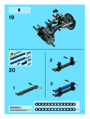 LEGO 8273 instructions page 11 – build guide
