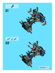 LEGO 8273 instructions page 13 – build guide