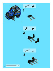 LEGO 8273 instructions page 2 – build guide