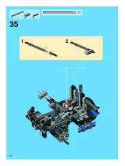 LEGO 8273 instructions page 28 – build guide