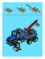 LEGO 8273 instructions page 47 – build guide