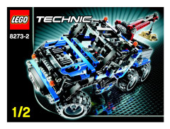 LEGO 8273 instructions page 1 – build guide