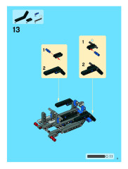 LEGO 8273 instructions page 11 – build guide