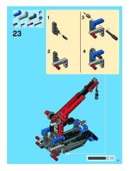 LEGO 8273 instructions page 21 – build guide