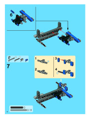 LEGO 8273 instructions page 6 – build guide