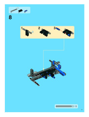 LEGO 8273 instructions page 7 – build guide