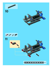 LEGO 8273 instructions page 9 – build guide