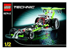 LEGO 8274 instructions page 1 – build guide