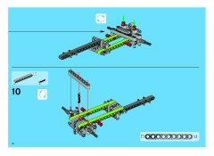 LEGO 8274 instructions page 10 – build guide