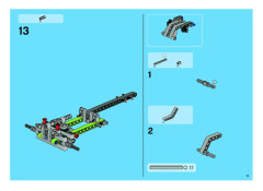 LEGO 8274 instructions page 13 – build guide