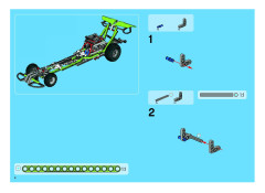 LEGO 8274 instructions page 4 – build guide