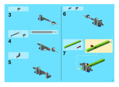 LEGO 8274 instructions page 5 – build guide