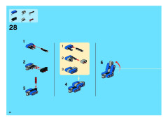 LEGO 8274 instructions page 59 – build guide