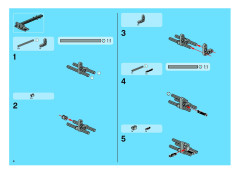 LEGO 8274 instructions page 6 – build guide