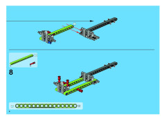 LEGO 8274 instructions page 8 – build guide