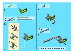LEGO 8274 instructions page 22 – build guide
