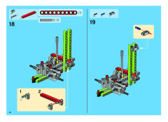LEGO 8274 instructions page 28 – build guide