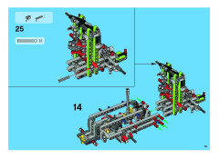 LEGO 8274 instructions page 35 – build guide