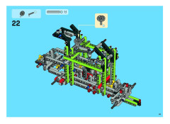 LEGO 8274 instructions page 43 – build guide