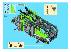LEGO 8274 instructions page 58 – build guide