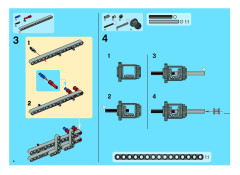 LEGO 8274 instructions page 6 – build guide