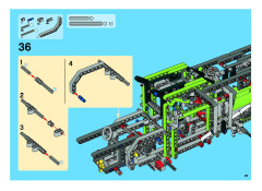 LEGO 8274 instructions page 63 – build guide