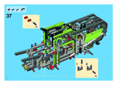 LEGO 8274 instructions page 2 – build guide