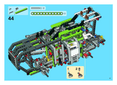 LEGO 8274 instructions page 21 – build guide
