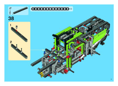 LEGO 8274 instructions page 3 – build guide