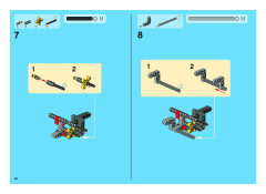LEGO 8274 instructions page 36 – build guide