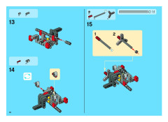 LEGO 8274 instructions page 38 – build guide