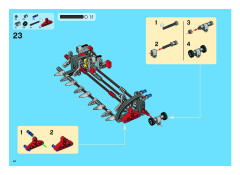 LEGO 8274 instructions page 44 – build guide
