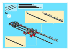 LEGO 8274 instructions page 45 – build guide