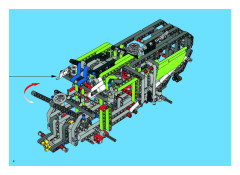 LEGO 8274 instructions page 6 – build guide