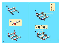 LEGO 8274 instructions page 8 – build guide