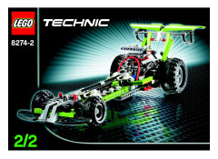 LEGO 8274 instructions page 1 – build guide