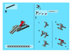 LEGO 8274 instructions page 23 – build guide