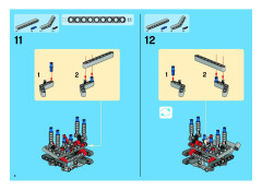 LEGO 8274 instructions page 6 – build guide