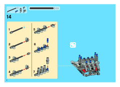 LEGO 8274 instructions page 8 – build guide