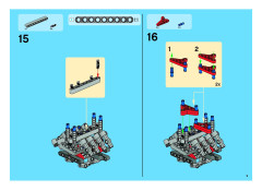 LEGO 8274 instructions page 9 – build guide