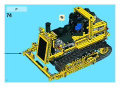 LEGO 8275 instructions page 8 – build guide