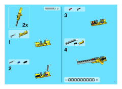 LEGO 8275 instructions page 9 – build guide