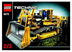 LEGO 8275 instructions page 1 – build guide