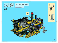 LEGO 8275 instructions page 17 – build guide