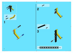 LEGO 8275 instructions page 2 – build guide