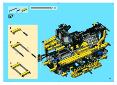 LEGO 8275 instructions page 43 – build guide